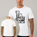 Camiseta Estampada LA Los Angeles 100% Algodão Premium Fio 30.1 Penteado Nexstar