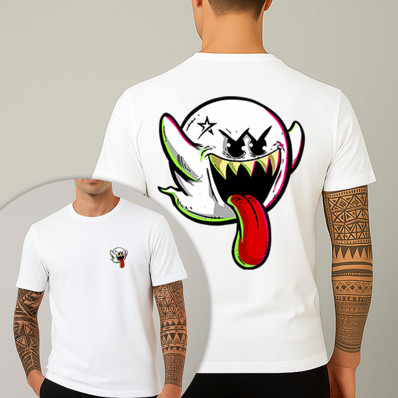 Camiseta Estampada Fanstasminha Boo 100% Algodão Premium Fio 30.1 Penteado Nexstar