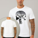 Camiseta Estampada Bat Skull 100% Algodão Premium Fio 30.1 Penteado Nexstar