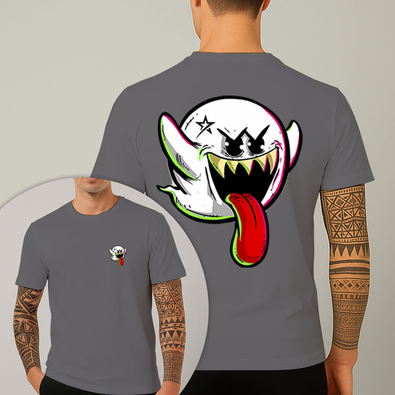 Camiseta Estampada Fanstasminha Boo 100% Algodão Premium Fio 30.1 Penteado Nexstar