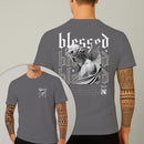 Camiseta Estampada Arcanjo Blessed 100% Algodão Premium Fio 30.1 Penteado Nexstar
