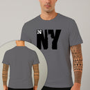 Camiseta Estampada NY Liberty City 100% Algodão Premium Fio 30.1 Penteado Nexstar
