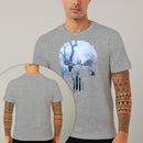 Camiseta Estampada Cemetery Skull 100% Algodão Premium Fio 30.1 Penteado Nexstar