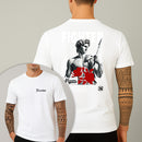 Camiseta Estampada Fighter 100% Algodão Premium Fio 30.1 Penteado Nexstar