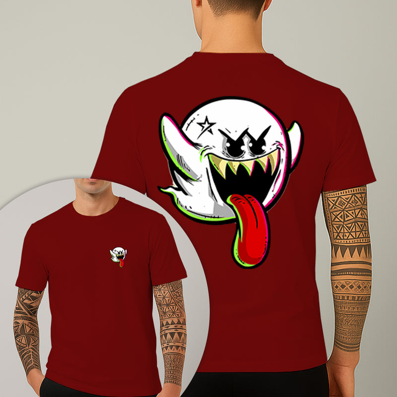 Camiseta Estampada Fanstasminha Boo 100% Algodão Premium Fio 30.1 Penteado Nexstar