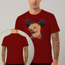 Camiseta Estampada Capivara Shape 100% Algodão Premium Fio 30.1 Penteado Nexstar