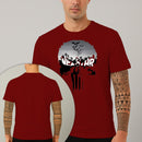 Camiseta Estampada Bat Skull 100% Algodão Premium Fio 30.1 Penteado Nexstar