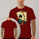 Camiseta Estampada Sorte Nas Cartas 100% Algodão Premium Fio 30.1 Penteado Nexstar