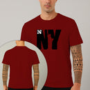 Camiseta Estampada NY Liberty City 100% Algodão Premium Fio 30.1 Penteado Nexstar