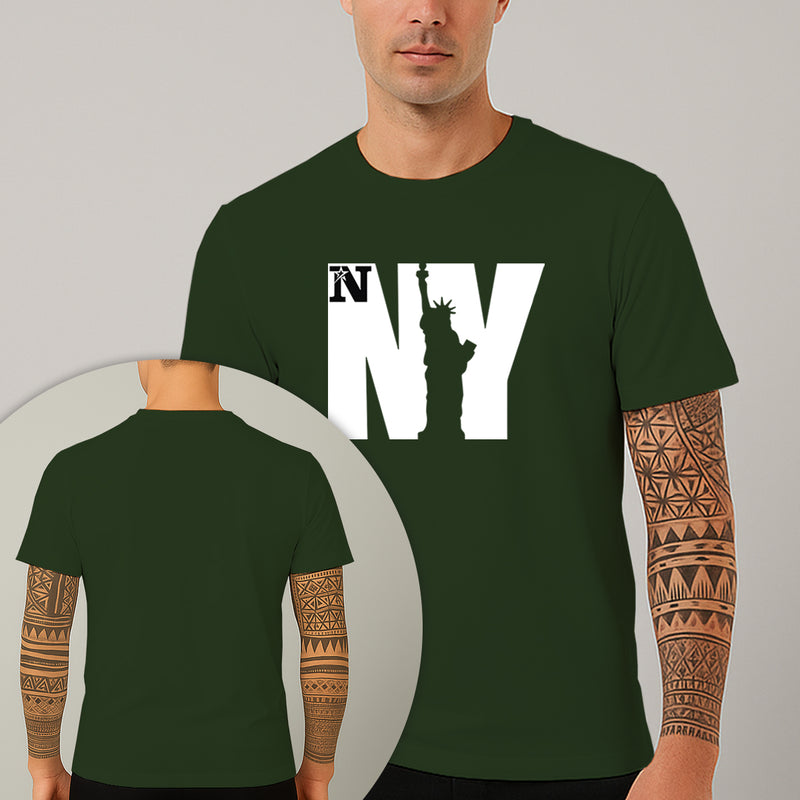 Camiseta Estampada Skull Smoked 100% Algodão Premium Fio 30.1 Penteado Nexstar