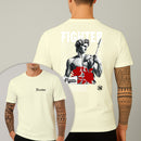 Camiseta Estampada Fighter 100% Algodão Premium Fio 30.1 Penteado Nexstar