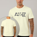 Camiseta Estampada AK47 Gun 100% Algodão Premium Fio 30.1 Penteado Nexstar