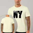 Camiseta Estampada NY Liberty City 100% Algodão Premium Fio 30.1 Penteado Nexstar