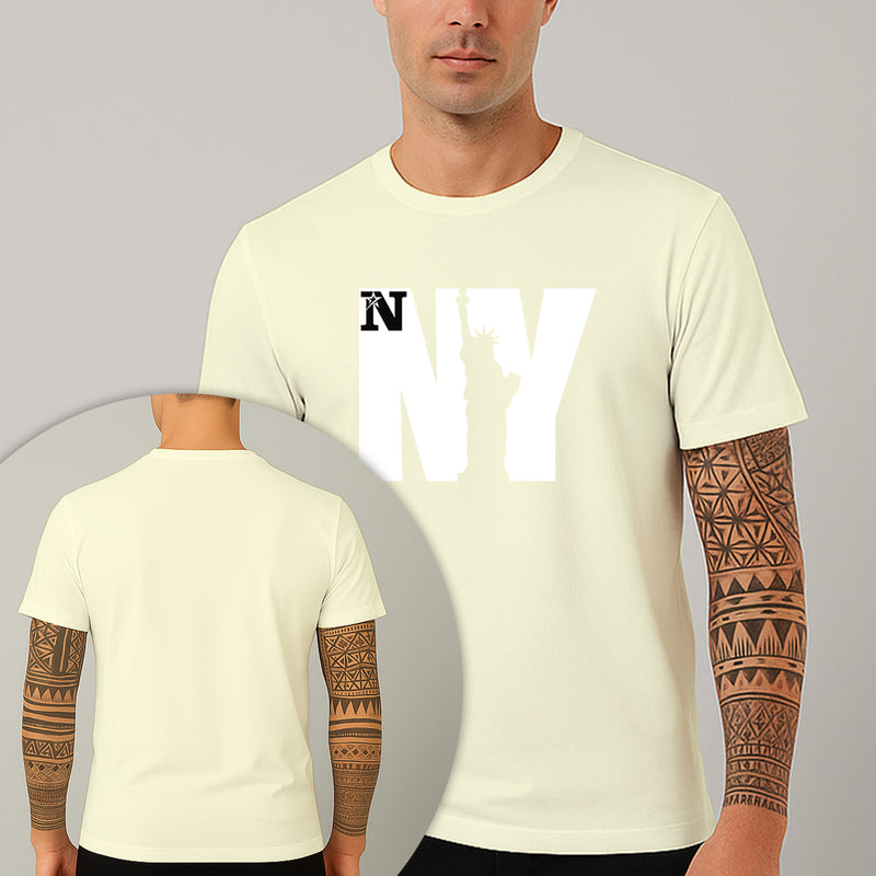 Camiseta Estampada Skull Smoked 100% Algodão Premium Fio 30.1 Penteado Nexstar