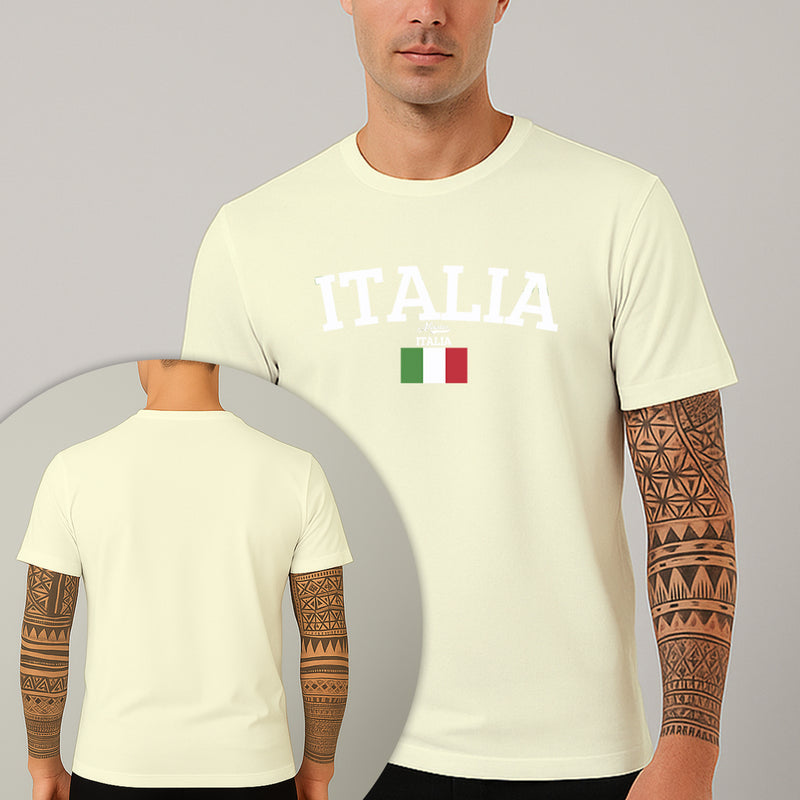 Camiseta Estampada Italia Nexstar 100% Algodão Premium Fio 30.1 Penteado Nexstar