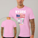 Camiseta Estampada Nyork Ohio 87 100% Algodão Premium Fio 30.1 Penteado Nexstar
