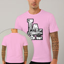 Camiseta Estampada LA Los Angeles 100% Algodão Premium Fio 30.1 Penteado Nexstar