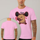 Camiseta Estampada Capivara Shape 100% Algodão Premium Fio 30.1 Penteado Nexstar