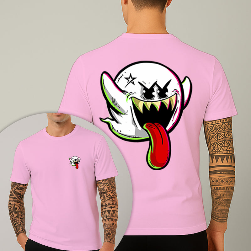 Camiseta Estampada Fanstasminha Boo 100% Algodão Premium Fio 30.1 Penteado Nexstar