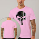 Camiseta Estampada Caveira Militar 100% Algodão Premium Fio 30.1 Penteado Nexstar