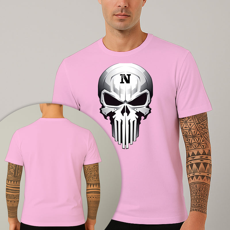Camiseta Estampada Caveira Blindada 100% Algodão Premium Fio 30.1 Penteado Nexstar