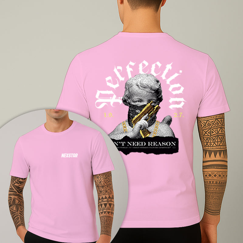 Camiseta Estampada Anjo Perfection Bolado 100% Algodão Premium Fio 30.1 Penteado Nexstar