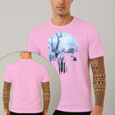 Camiseta Estampada Cemetery Skull 100% Algodão Premium Fio 30.1 Penteado Nexstar