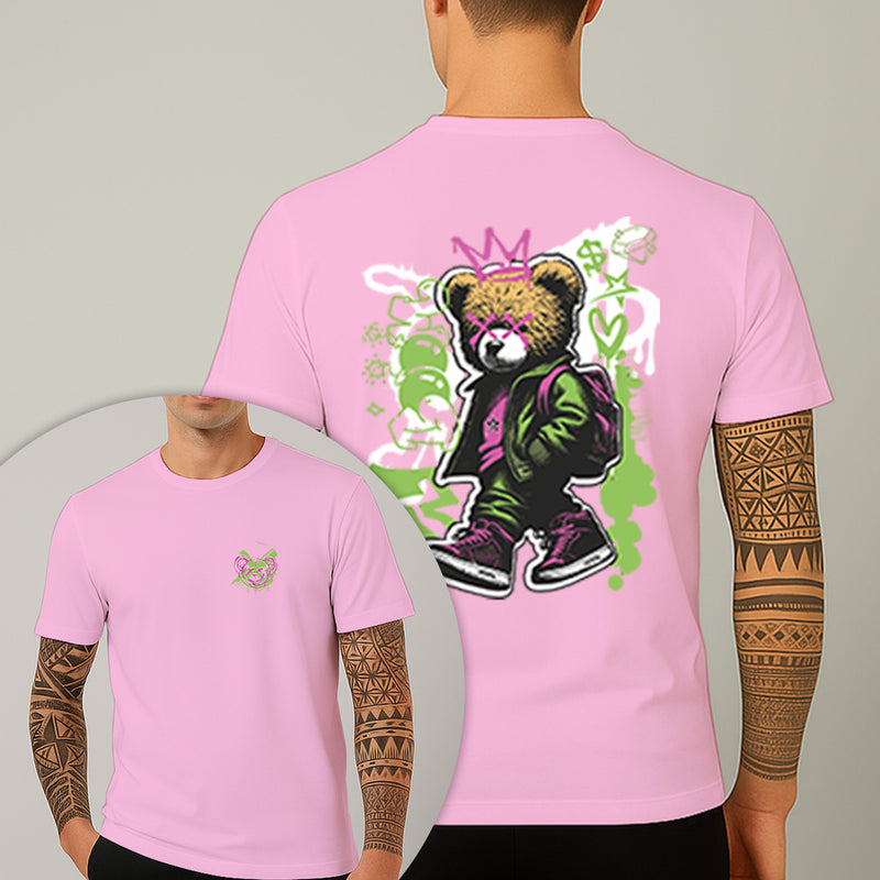 Camiseta Estampada Urso Bag 100% Algodão Premium Fio 30.1 Penteado Nexstar