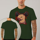 Camiseta Estampada Capivara Shape 100% Algodão Premium Fio 30.1 Penteado Nexstar
