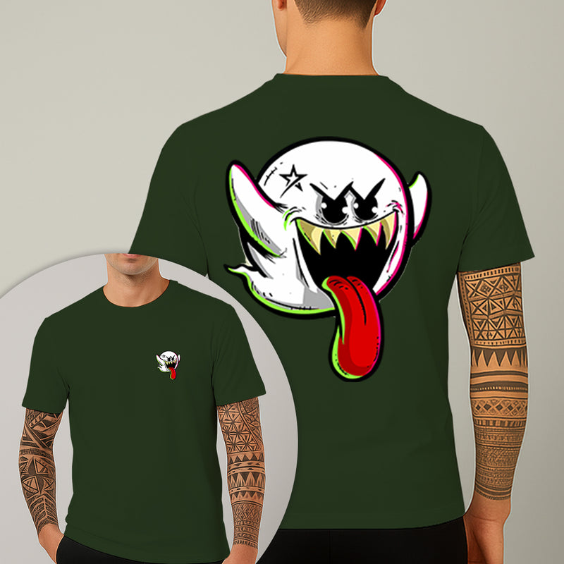 Camiseta Estampada Fanstasminha Boo 100% Algodão Premium Fio 30.1 Penteado Nexstar