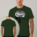 Camiseta Estampada Bat Skull 100% Algodão Premium Fio 30.1 Penteado Nexstar