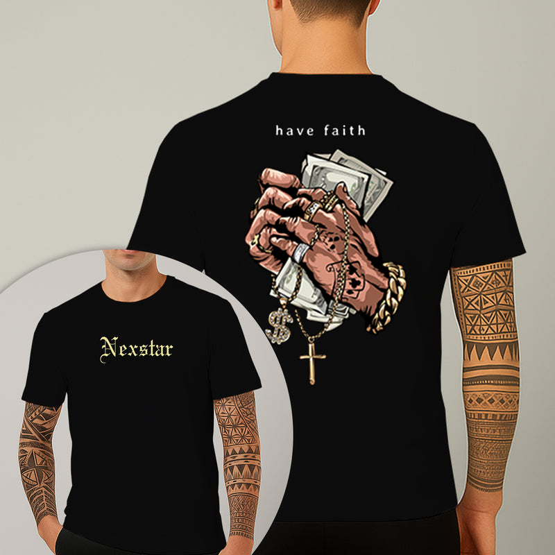 Camiseta Estampada Money Good 100% Algodão Premium Fio 30.1 Penteado Nexstar